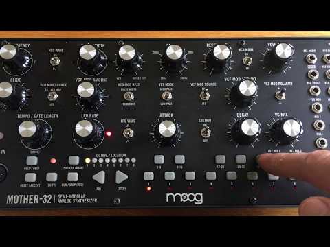 "Your Love" Arp Sequence on the Moog Mother-32