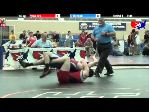 Ryan Fox vs. Tj Duncan at 2013 ASICS University Nationals - FS