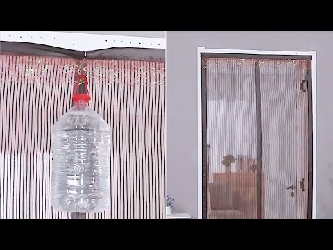 Magnetic Anti Mosquito Mesh Door Screen Demo 2021