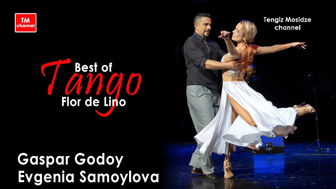 Video thumbnail for Tango dance performance. Flor de Lino🕺💃Gaspar Godoy & Evgeniia Samoilova with “Solo Tango Orquesta”.