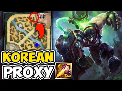 THIS NEW KOREAN PROXY SINGED STRATEGY IS GUARANTEED WINS! (SMITE SPELLBOOK) - League of Legends
