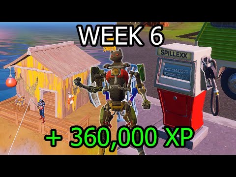 All Week 6 Challenges Quick And Detailed | Fortnite C2:S3