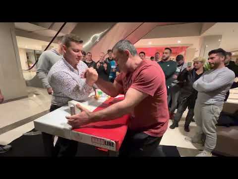 Coach Ray vs Engin Terzi East vs West Armwrestling Afterpull RH