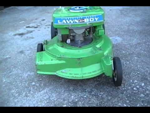 1964 lawn boy model 5232 bricktop