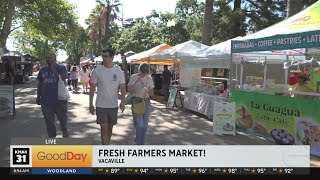Visit the Vacaville Fresh Farmers Market for produce and more!