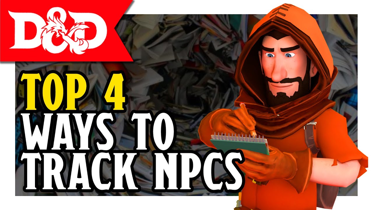 Top ways to track NPCs for D&D