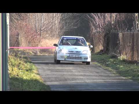 Damian Zawisza / Tomasz Dybisz  Citroen Saxo - Super OeS "BARBÓRKA 2011" Biecz 11-12-2011