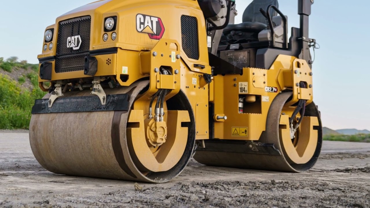 Introducción a los rodillos vibratorios en tándem GC Cat®