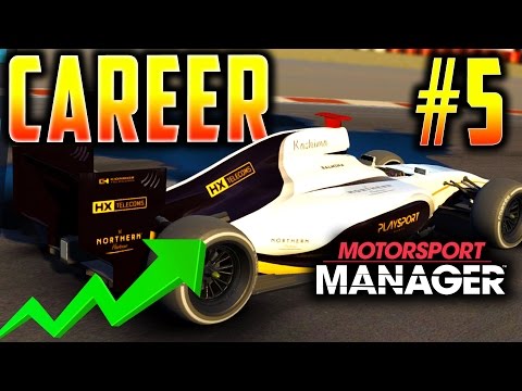 DESIGNING NEW REAR WINGS  - Motorsport Manager PC Career S3 PART 5