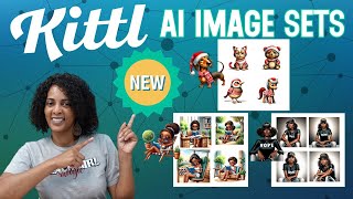 How To Create Graphic Set Images with Kittl's New AI Tool! GAME CHANGER WOW!