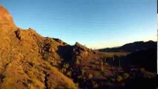 preview picture of video 'Ritewing Zephyr II FPV flying at Picacho Peak, AZ'