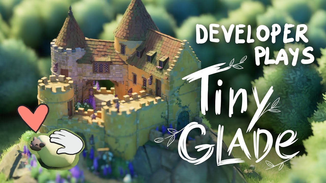 Tiny Glade dev plays Tiny Glade Demo