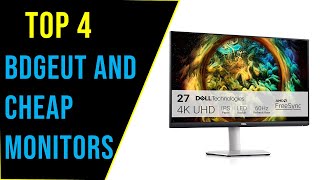 Top 4 Best Budget And Cheap Monitors in 2025 - The Best Budget And Cheap Monitors Reviews