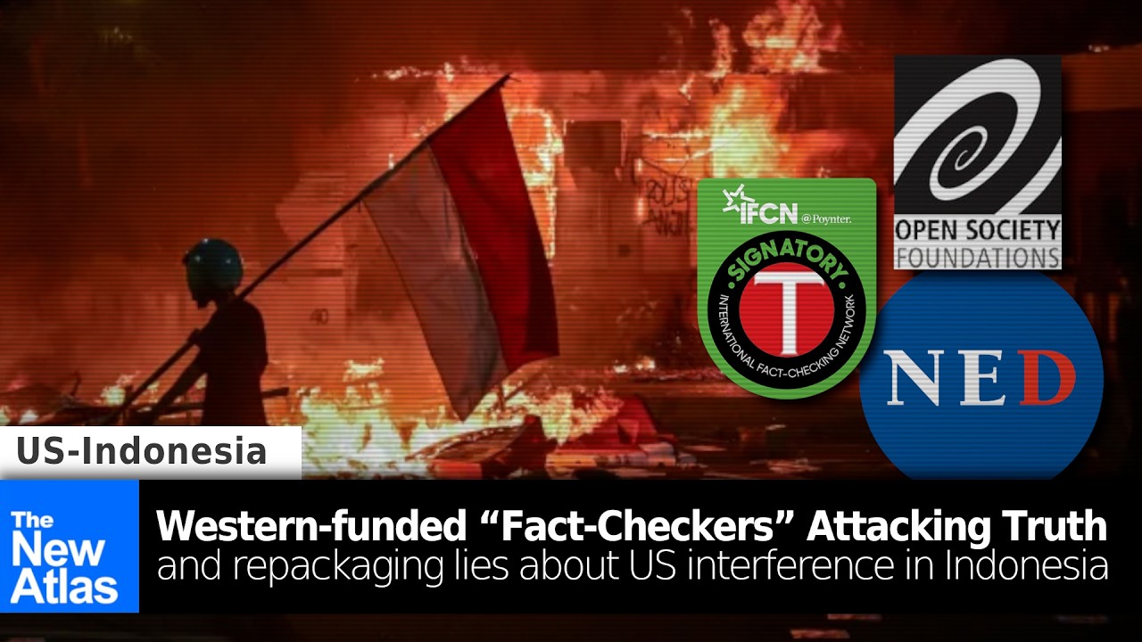 Western-funded "Fact-Checkers" Cover Up US Interference in Indonesia