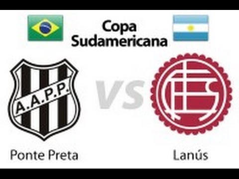 Ponte Preta 1 x 1 Lanus - 1ª Final Copa Sulamericana 2013 - Jogo Completo