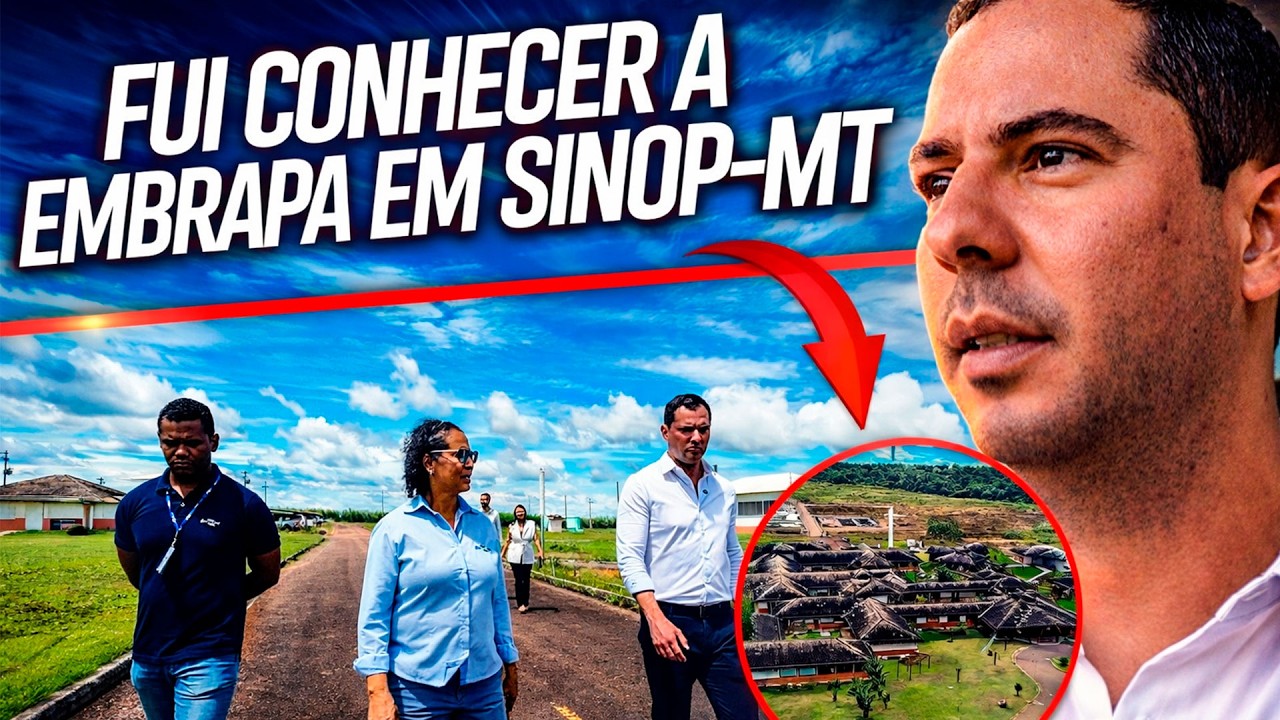 Se sua empresa não faz isso, você está ficando para trás | EMBRAPA EM SINOP-MT Gilberto Augusto