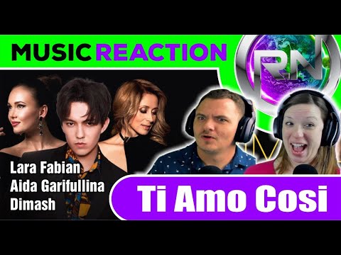 Dimash, Lara, Aida - Ti amo cosi REACTION  (Honoring Igor Krutoy)