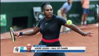 Andre Agassi on Marathon Tennis Matches, French Open Dress Code | The Rich Eisen Show | 9/5/18