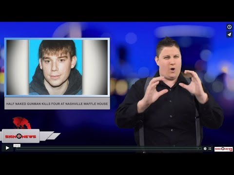 Sign1News 4.22.18 - News for the deaf community powered by CNN in American Sign Language (ASL).