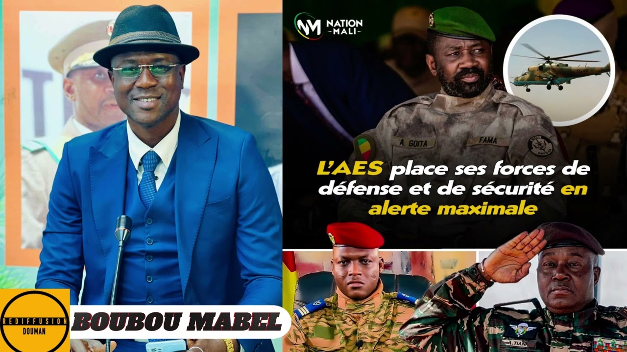 BOUBOU MABEL PARLE DE L'ETAT D'ALERTE MAXIMALE DE L'AES