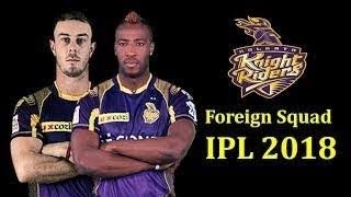 Kolkata Knight Riders(KKR) IPL Team 2018 Squad||Final list of the 12 Players