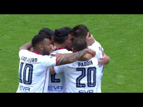 Il gol di Ionita (48') - Palermo - Cagliari - 1-3 - Giornata 30 - Serie A TIM 2016/17