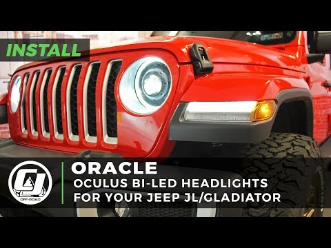 Jeep JL & Gladiator Install | Oracle Lighting Oculus Bi-LED Headlights