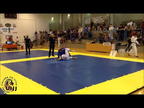 Napoli Jiu Jitsu Challenge 2017 - finale viola adulto massimo - Chifor vs Tesi