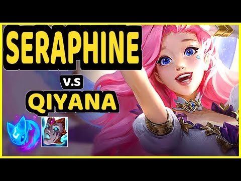 SERAPHINE vs QIYANA - MID GAMEPLAY - EUW Ranked MASTER