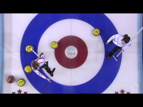 CURLING: WWCC 2013 Draw 15 CHN vs CAN - HIGHLIGHTS