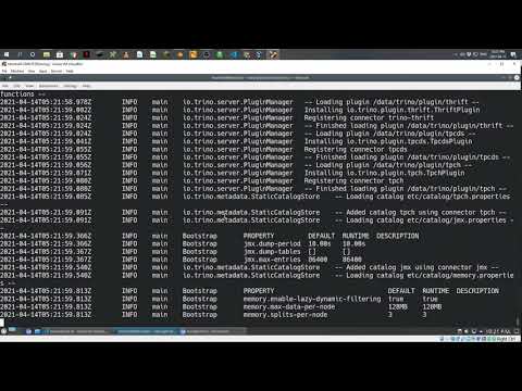 Learning Trino SQL with Docker