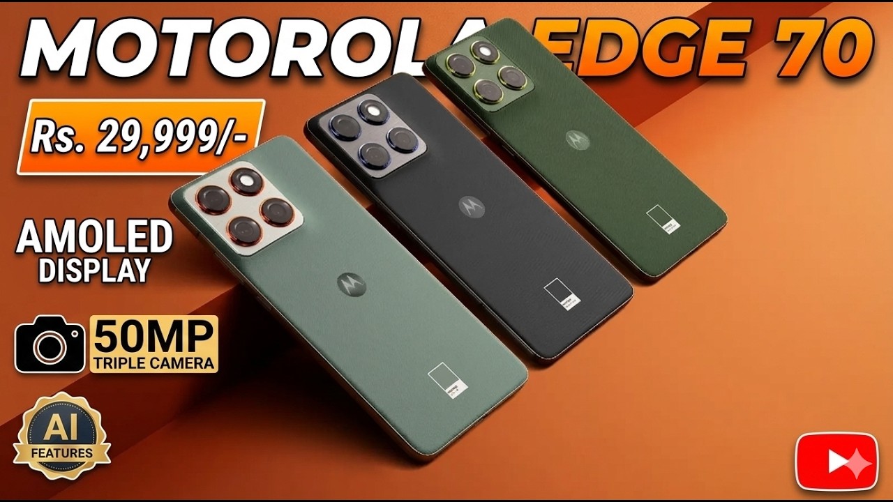 Motorola Edge 70 5G - வேற லெவல் Features! 🔥Motorola-வின் அடுத்த மாஸ் சம்பவம் ?