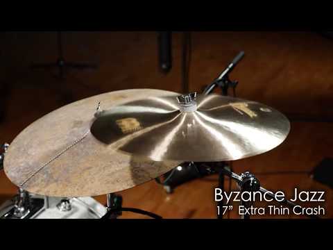 Meinl Byzance Jazz B17JETC 17" Extra Thin Crash Cymbal (w/ Video Demo) image 7