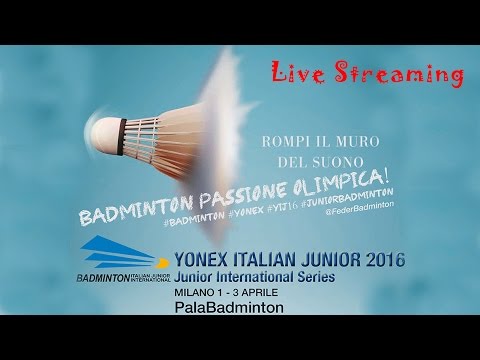 YONEX Italian Junior 2016 - 3 april Finals