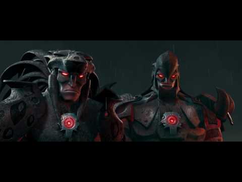 TMNT 2007.  Leo versus Raph