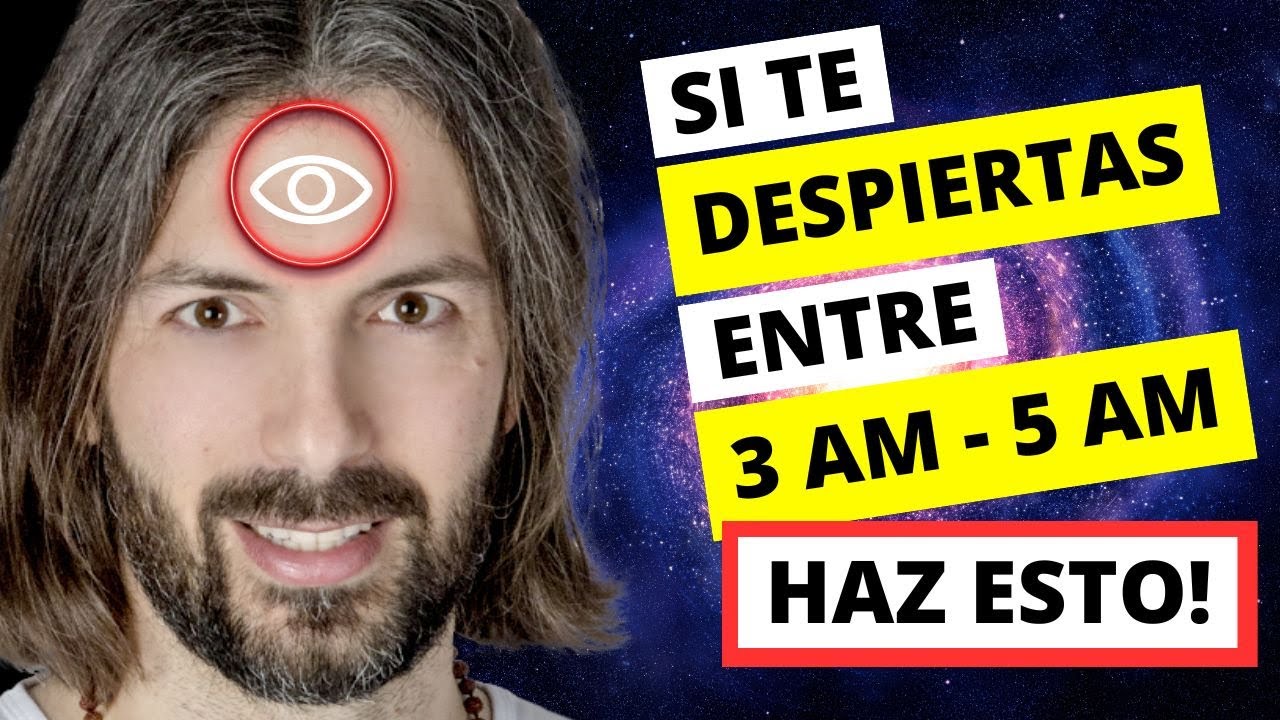 Te Despiertas A Menudo Entre Las 3 AM y las 5 AM? Esto Es Lo Que Significa! 😱