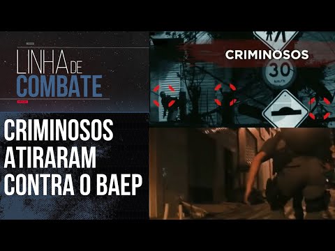 BAEP É RECEBIDO A BALAS NA BAIXADA SANTISTA | LINHA DE COMBATE
