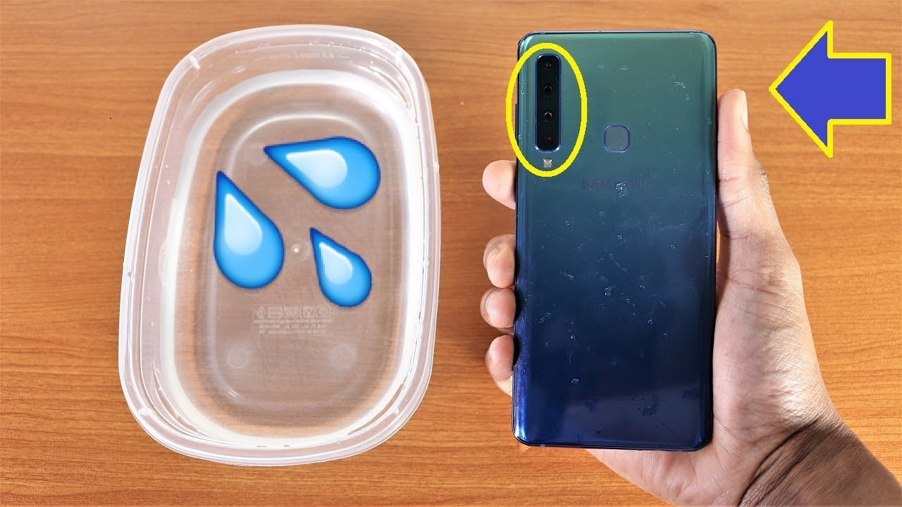 Galaxy A9 2018 Water Test - Is It Water Resistant?