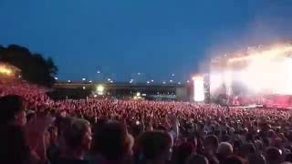 Andreas Gabalier in Dresden am Elbufer 22.07.2016 ' Volks Rock N Roller'