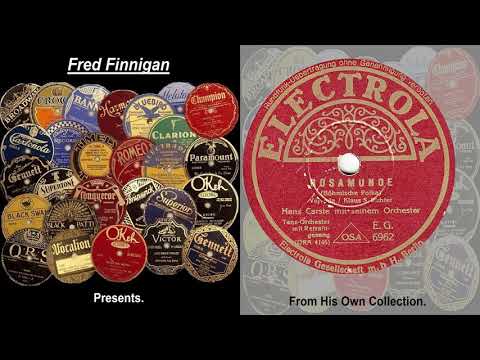 Hans Carste mit seinem Orch - Rosamunde