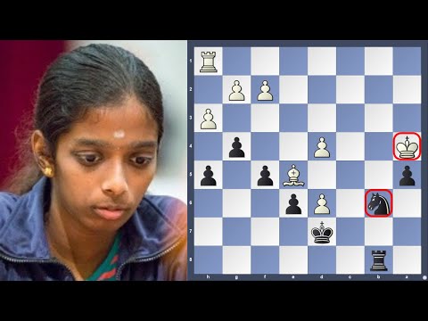 IM Vaishali Defeating Grandmaster Jergus