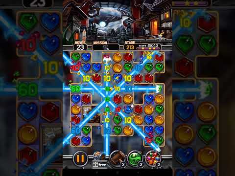 Jewel Vampire Castle 💎 🏰 Level 213 ⭐⭐⭐ 2022 - Match 3 Puzzle no Booster 👑 Android Gameplay ✅