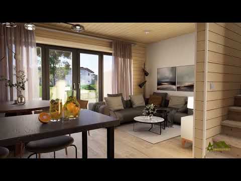 Reihenhaus "Landsby" ab 74 qm - Thule Blockhaus