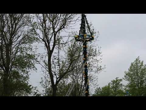 Maibaum Tradition in der Krummhörn PEWSUM 2019