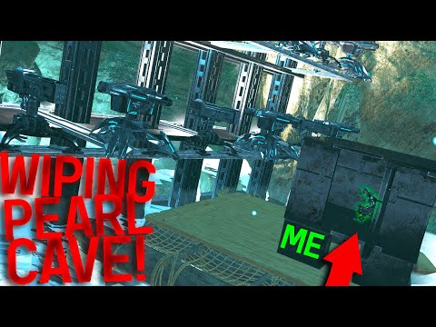We RAIDED One Of The Hardest Cave On ARK!