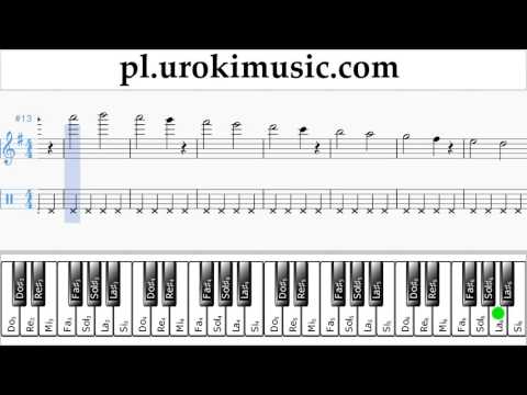 Nauka Gry Na Fortepianie (prawa ręka) J. Balvin, Willy William - Mi Gente Nuty Poradnik Część 1 um