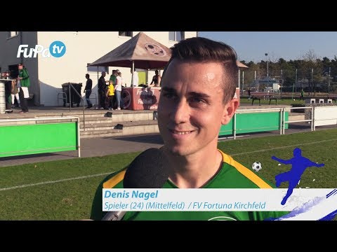Denis Nagel - FV Fortuna Kirchfeld - zum Spiel vs. TSV 05 Reichenbach, FuPa.tv-Interview, 30.9.2018