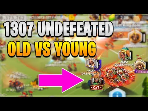 1307 Undefeated in KvK [ Can Young KD Succeed 2155 and 2120 ] | Rise of Kingdoms