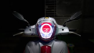 Medley S ABS 150 Độ Bi Cầu 70W Sáng Khủng Khiếp Test Sáng cuối clip tại T23Shop Cần Thơ