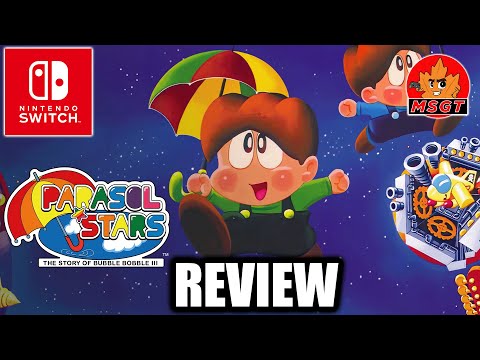 PARASOL STARS - The Story of Bubble Bobble III Nintendo Switch Review | A New Retro Gem?